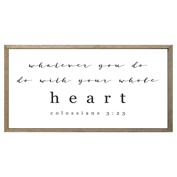 35x18 Thin Oak | White Canvas