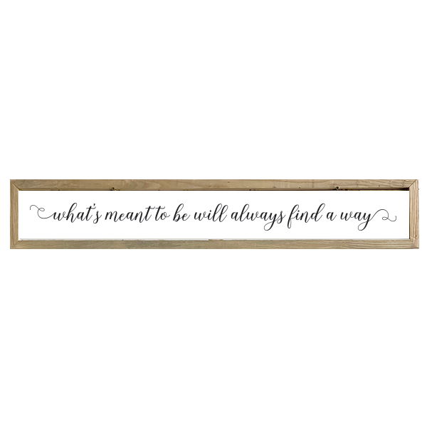 41x7 Thin Oak | White Canvas