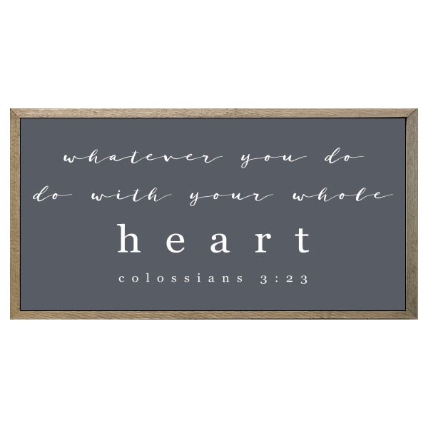 35x18 Thin Oak | Charcoal Canvas