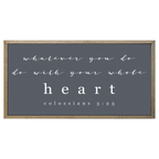 35x18 Thin Oak | Charcoal Canvas