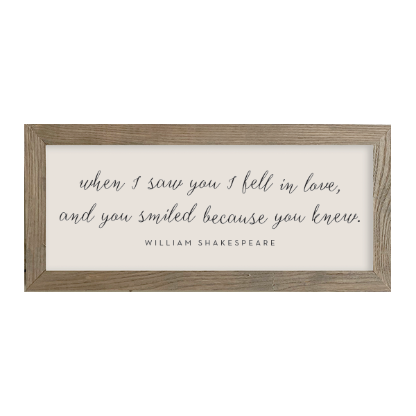 16x7 Thin Oak | Natural Canvas