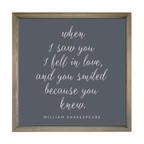 28x28 Thin Oak | Natural Canvas