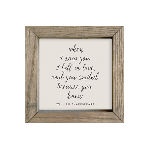 8x8 Thin Oak | Natural Canvas