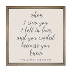 28x28 Thin Oak | Natural Canvas