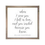 24x24 Thin Oak | White Canvas