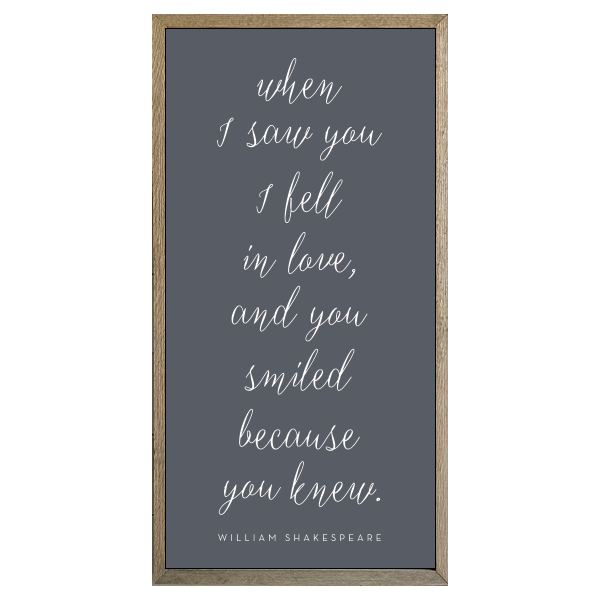 35x18 Thin Oak | Charcoal Canvas