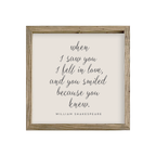 16x16 Thin Oak | Natural Canvas