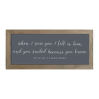 16x7 Thin Oak | Charcoal Canvas