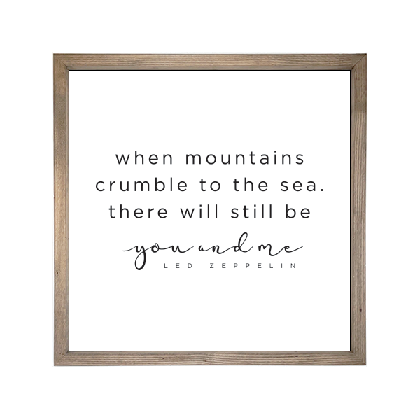 24x24 Thin Oak | White Canvas