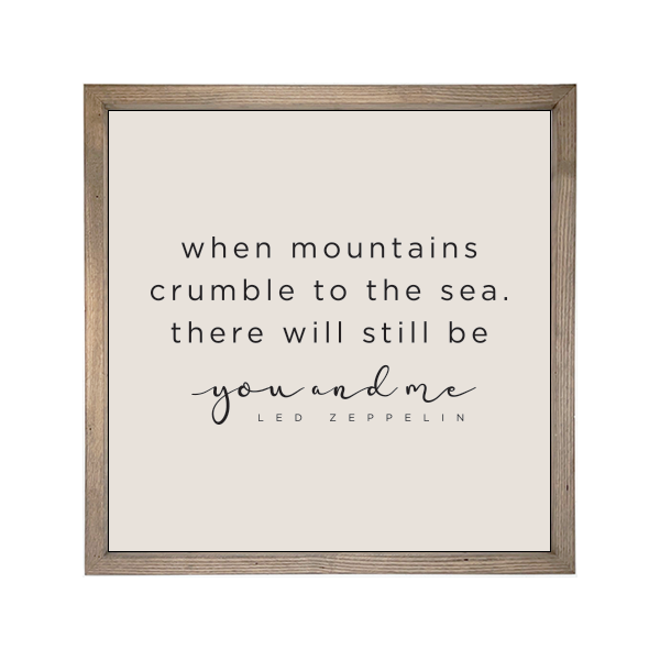 24x24 Thin Oak | Natural Canvas