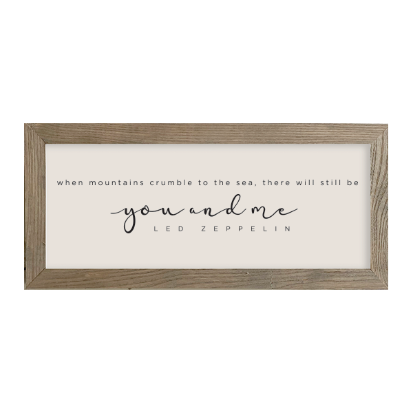 16x7 Thin Oak | Natural Canvas