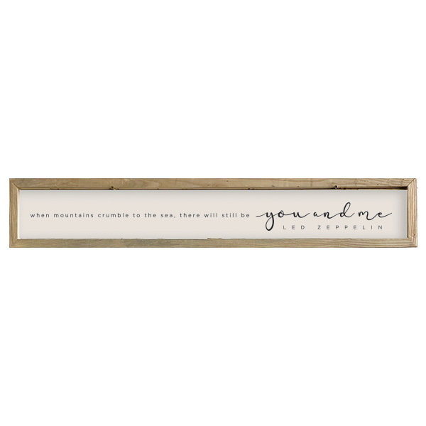 41x7 Thin Oak | Natural Canvas