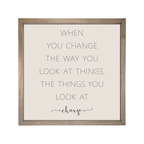 24x24 Thin Oak | Natural Canvas