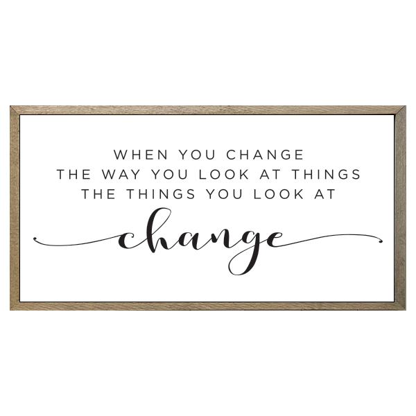 35x18 Thin Oak | White Canvas