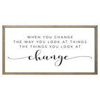 35x18 Thin Oak | White Canvas