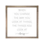 24x24 Thin Oak | White Canvas