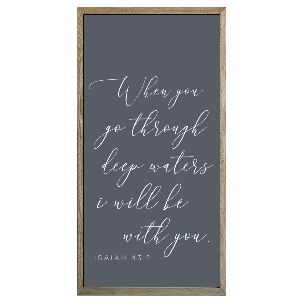 35x18 Thin Oak | Charcoal Canvas