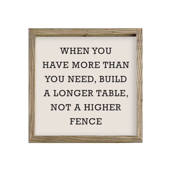 16x16 Thin Oak | Natural Canvas