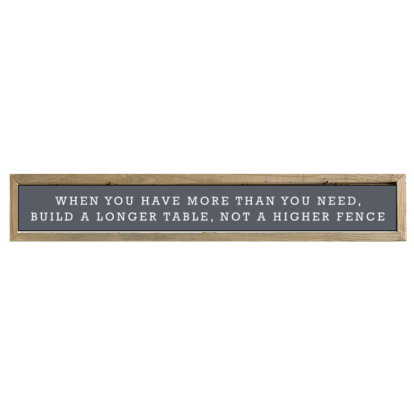 41x7 Thin Oak | Charcoal Canvas