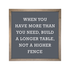 24x24 Thin Oak | Charcoal Canvas