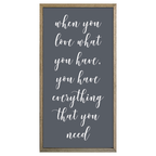 35x18 Thin Oak | Charcoal Canvas