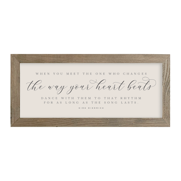 16x7 Thin Oak | Natural Canvas