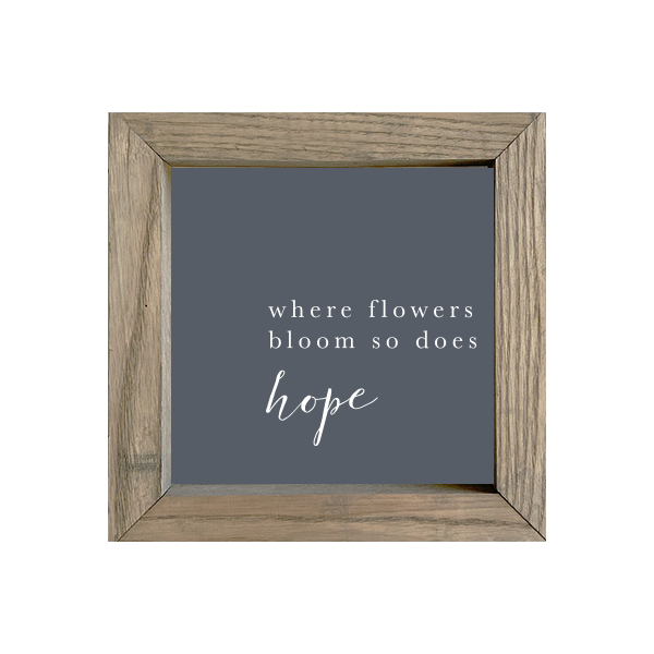 8x8 Thin Oak | Charcoal Canvas