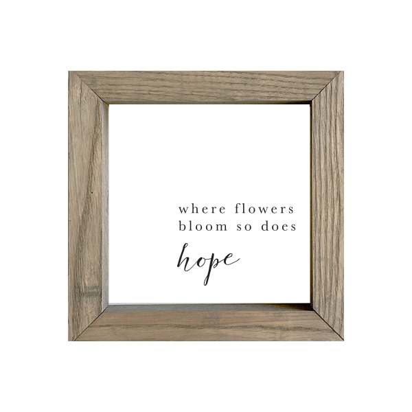 8x8 Thin Oak | White Canvas