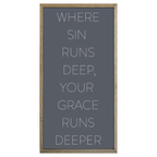 35x18 Thin Oak | Charcoal Canvas