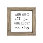 8x8 Thin Oak | White Canvas