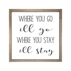 24x24 Thin Oak | White Canvas