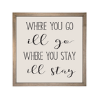 24x24 Thin Oak | Natural Canvas