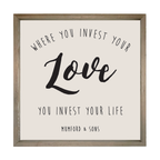 28x28 Thin Oak | Natural Canvas