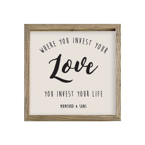 16x16 Thin Oak | Natural Canvas