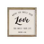 16x16 Thin Oak | Natural Canvas