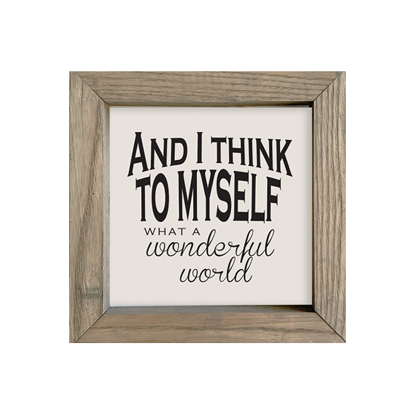 8x8 Thin Oak | Natural Canvas