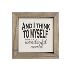 8x8 Thin Oak | Natural Canvas