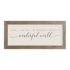 16x7 Thin Oak | Natural Canvas