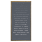 35x18 Thin Oak | Charcoal Canvas