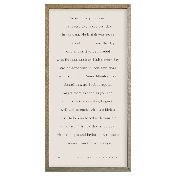 35x18 Thin Oak | Natural Canvas