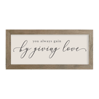 16x7 Thin Oak | Natural Canvas