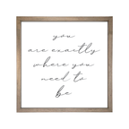 24x24 Thin Oak | White Canvas