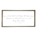 24x48 Thin Oak | White Canvas