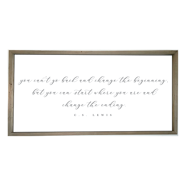 24x48 Thin Oak | White Canvas