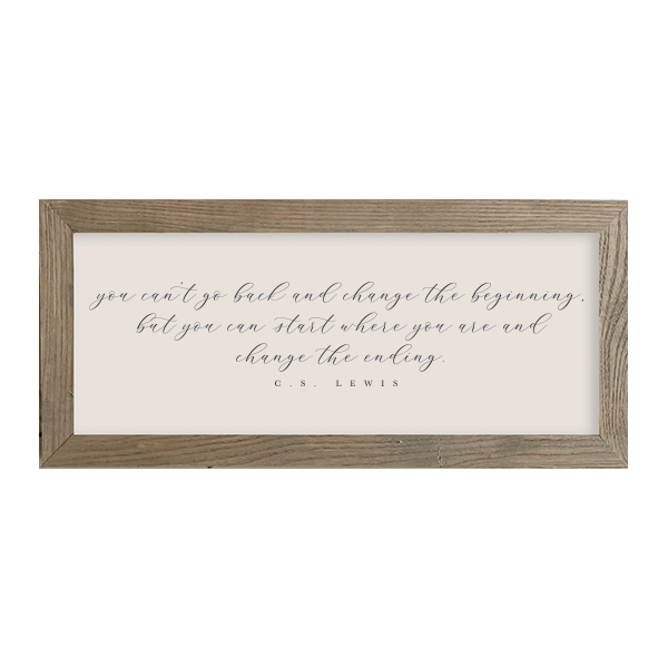 16x7 Thin Oak | Natural Canvas