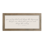 16x7 Thin Oak | Natural Canvas