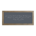 16x7 Thin Oak | Charcoal Canvas