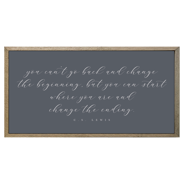 35x18 Thin Oak | Charcoal Canvas