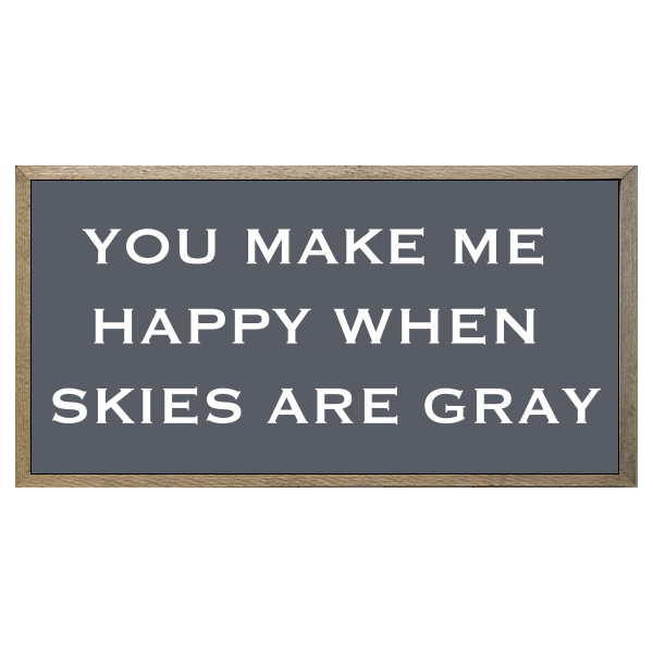 35x18 Thin Oak | Charcoal Canvas