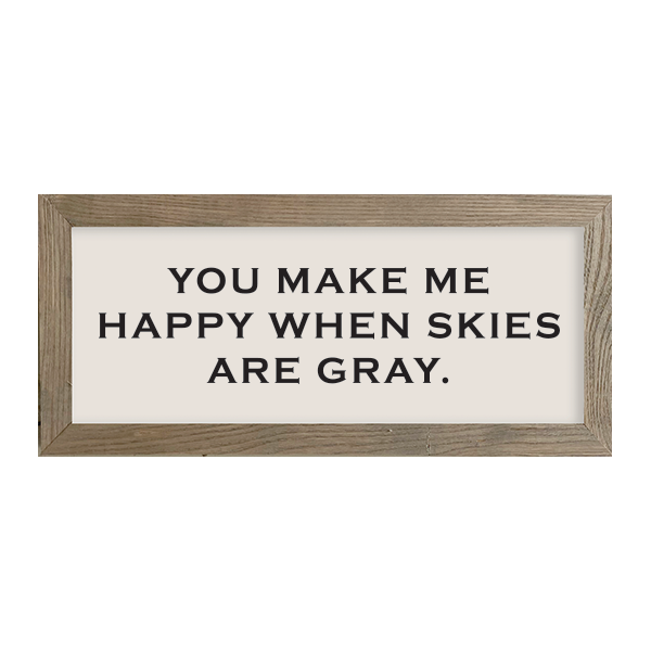 16x7 Thin Oak | Natural Canvas